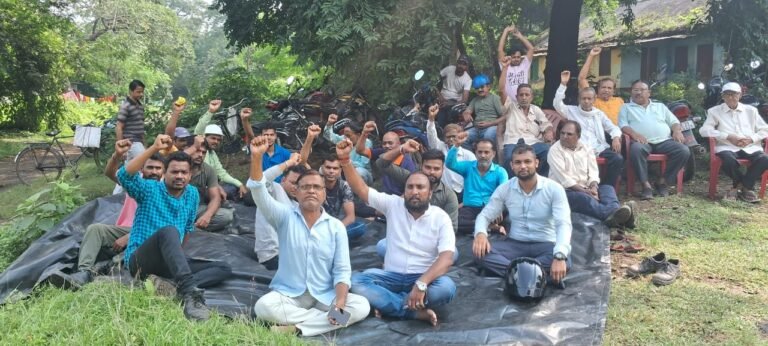 kulti contract workers strike