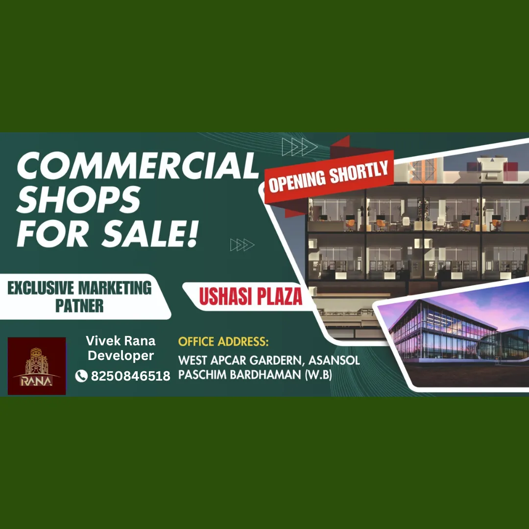 Commercial shops for sale