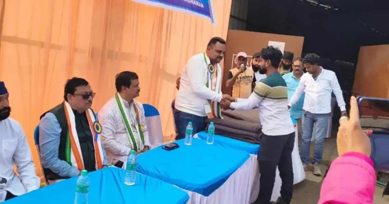 नेताजी जयंती पर 300 जरूरतमंदों को कंबल वितरण, चंकी सिंह की सराहनीय पहल 1 netaji birthday blanket distribution social initiative main