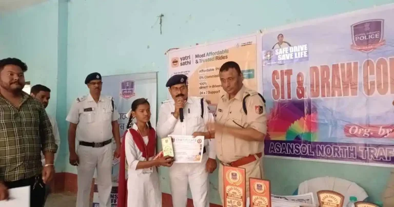 आसनसोल में ड्राइंग प्रतियोगिता: बच्चों ने दिया पर्यावरण जागरूकता का संदेश 1 sit n draw 1