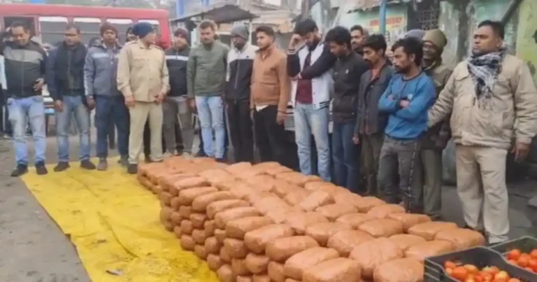 কুলটি থানার নজিরবিহীন সাফল্য: ২ কুইন্টাল গাঁজাসহ ৫ জন গ্রেপ্তার! 1 smuggling ganja asansol
