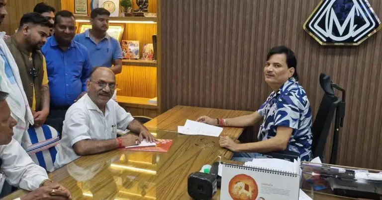 ajay poddar meets asansol mayor