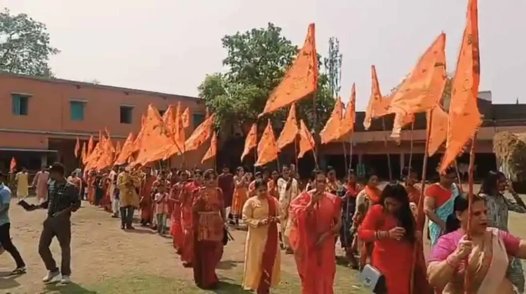 গৌশালা থেকে শ্যাম মন্দির, হনুমান জয়ন্তীতে গর্জে উঠল ভক্তদের সমুদ্র! 2 hanuman jayanti asansol grand rally bhakti wave shyam temple2