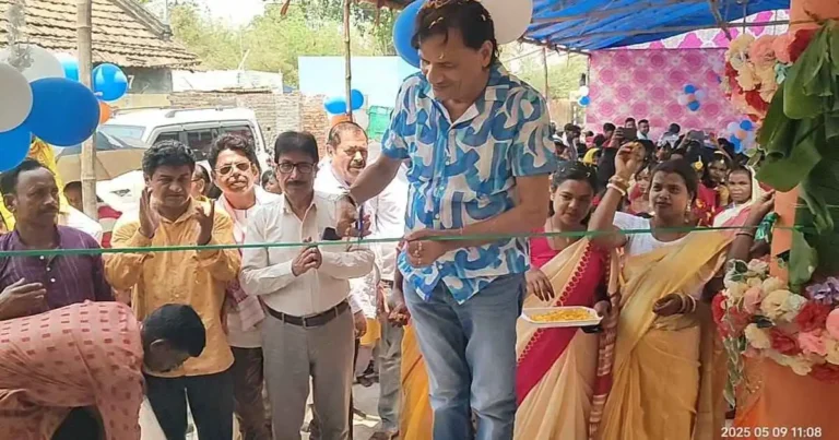 barabani mla inaugurates mejladi hari temple