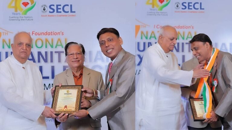 “भारत का बेटा हूं” – नेशनल ह्यूमैनिटेरियन एक्सीलेंस अवॉर्ड से सम्मानित हुए संजय सिन्हा 1 d1a8e716 6393 444e 9e4d 0accf4321119