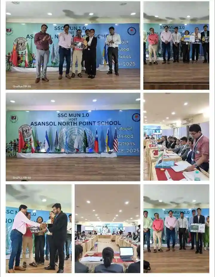 आसनसोल नॉर्थ प्वाइंट स्कूल में गूंजा ग्लोबल बहस का मंच, छात्रों ने रचा इतिहास 1 ezgif 1d78ab09790fae