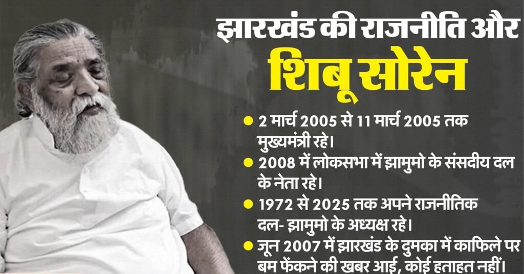 RIP Shibu Soren: जल-जंगल-जमीन की लड़ाई का महानायक..., आदिवासी राजनीति के स्तंभ पुरुष शिबू सोरेन की दिल्ली दरबार में भी थी धमक 3 shibu4