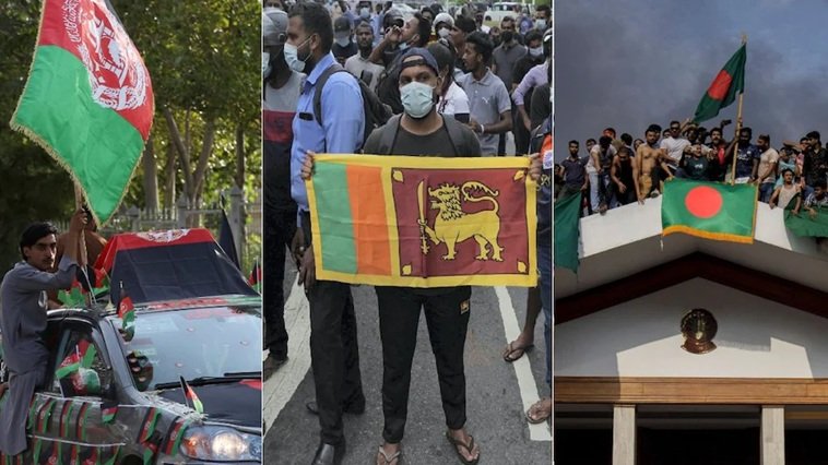 अफगानिस्तान, श्रीलंका, बांग्लादेश और अब नेपाल... चार साल में भारत के 4 पड़ोसी देशों में 'तख्तापलट' 1 12 1