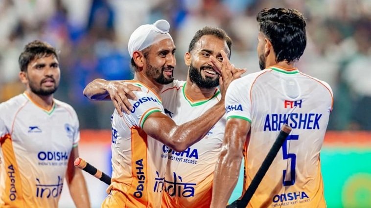 हॉकी एशिया कप : चीन को 7-0 से हराकर 9वीं बार फाइनल में भारत, साउथ कोरिया से खिताबी भिड़ंत 1 5 4