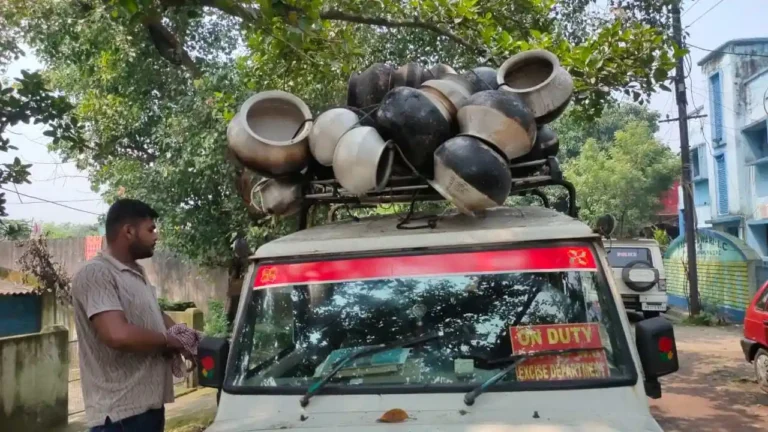 हदला गांव में छापा: 800 लीटर कच्चा माल और 50 लीटर शराब बरामद 1 ezgif 425e9960d1c961