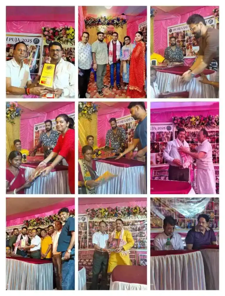 ЁЯЩП рж╢рж╛ржбрж╝рж┐ ржмрж┐рждрж░ржг, ржмрж┐рж╢рзЗрж╖ ржЖрж░рждрж┐ ржЖрж░ ржорж╣рж╛ржнрзЛржЧтАФржЖрж╕рж╛ржирж╕рзЛрж▓рзЗ ржЖрж▓рзЛржбрж╝ржи рждрзБрж▓рж▓ YOUTH CLUB-ржПрж░ ржЧржгрзЗрж╢ ржкрзВржЬрж╛ 1 ganpati