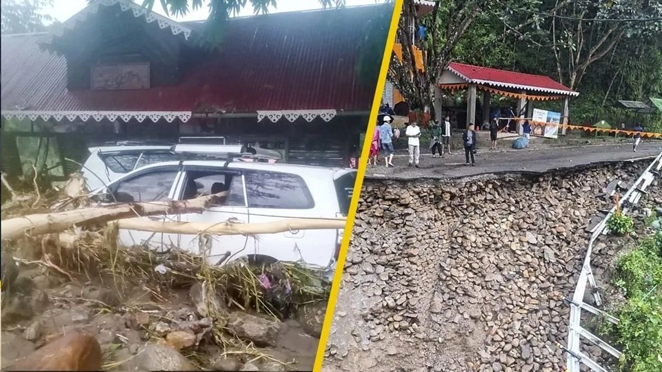 दार्जिलिंग में कुदरत का कहर, भूस्खलन-बाढ़ से भारी तबाही... 17 की मौत 2 2 2