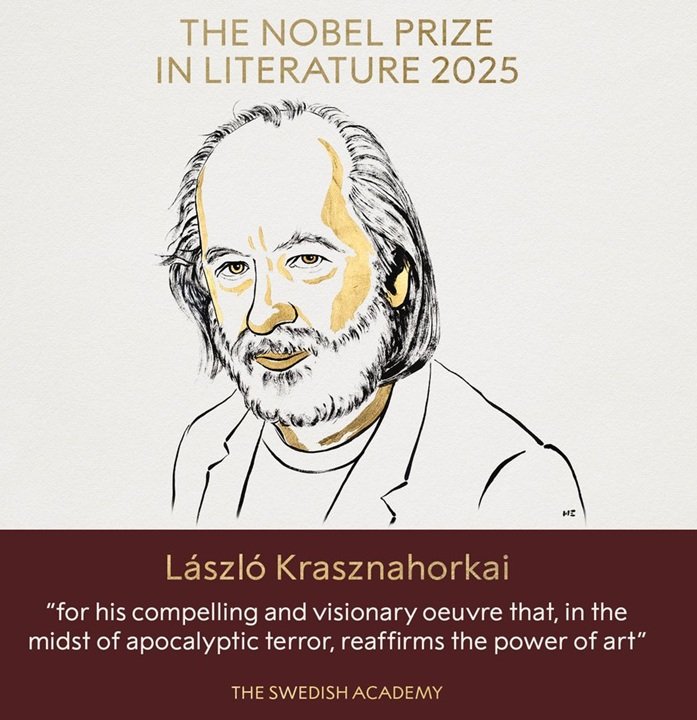 हंगरी के लेखक लास्जलो को साहित्य का नोबेल, उनका लेखन आतंक के बीच कला की ताकत 1 5 6
