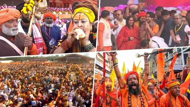 कोलकाता में लाखों लोगों ने किया गीता पाठ, विधानसभा चुनाव से पहले बंगाल में ‘धर्मयुद्ध’ का ऐलान 1 1 4