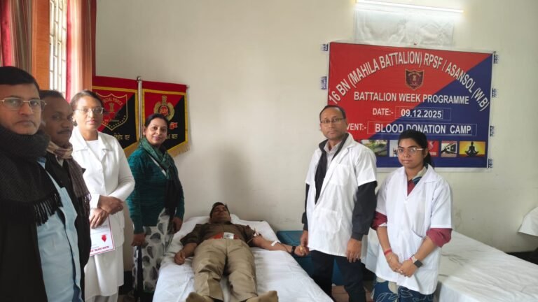 আসানসোলে আরপিএসএফ জওয়ানদের মহতী উদ্যোগ: রক্তদান–স্বাস্থ্য পরীক্ষা–ক্যান্সার সচেতনতা একসাথে! 1 85aedeb6 98ec 43c6 8ee5 420434b24357 1