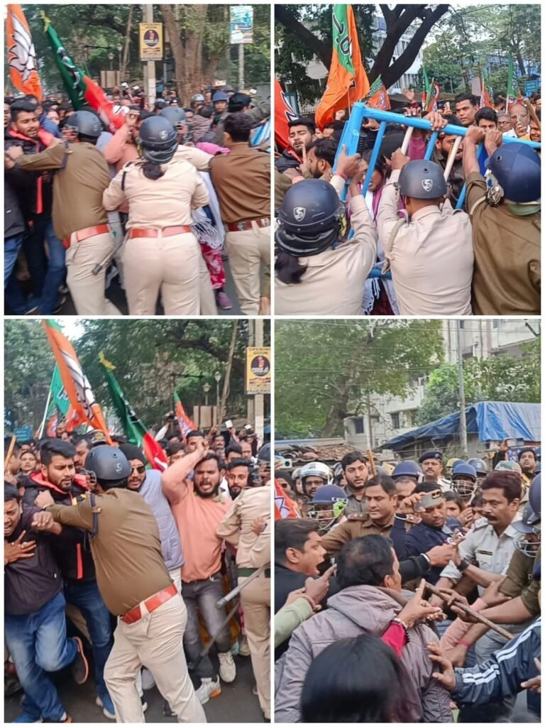 CP दफ्तर अभियान के दौरान Asansol में जमकर हंगामा, पुलिस-BJP कार्यकर्ताओं में झड़प 1 WhatsApp Image 2025 12 11 at 6.55.51 PM