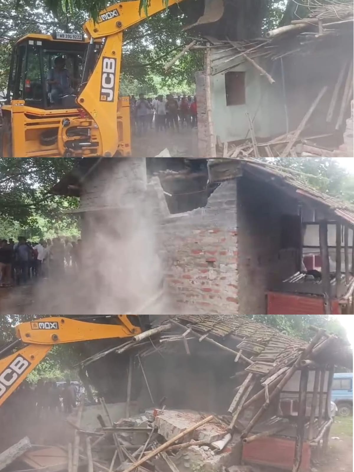 দুর্গাপুরে বড় অভিযান! ডিএসপি জমিতে অবৈধ দখল উচ্ছেদে বুলডোজার নামল